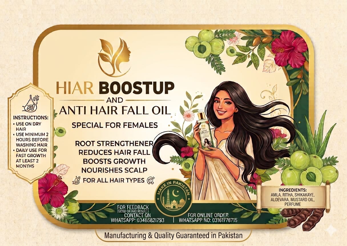 Hair boostup and anti hair fall