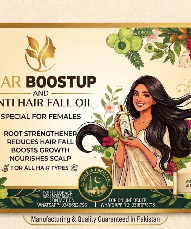 Hair boostup and anti hair fall